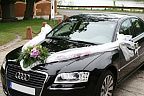 Decoration for the wedding car (327)