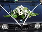 Decoration for the wedding car