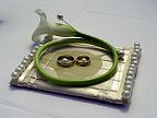 Cushion for the wedding rings (156)