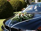 Decoration for the wedding car