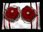 Cushion for the wedding rings (550)