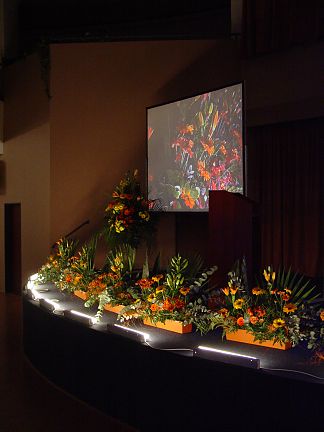 Decoration for the podium
