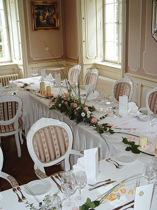 Decoration for the wedding table