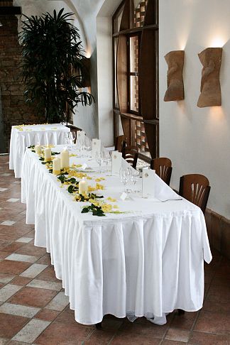Decoration for the wedding table
