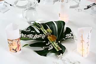 Decoration for the wedding table