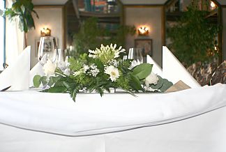 Decoration for the wedding table