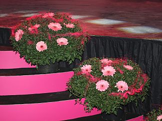 Floral decoration for company events