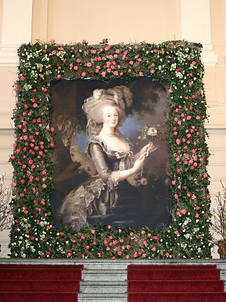 Floral decoration for the Gardener's Ball
