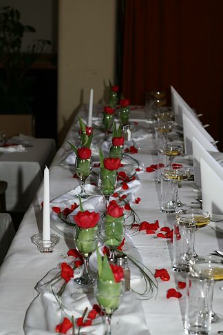 Decoration for the wedding table