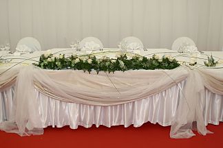 Decoration for the wedding table