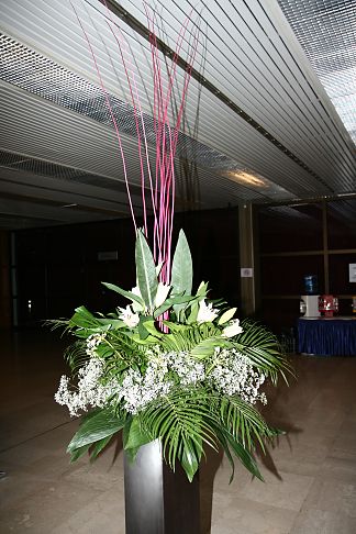 Floral decoration for company events