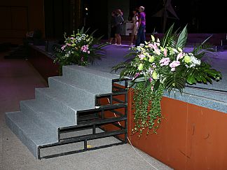 Floral decoration for company events