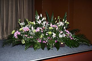Floral decoration for company events