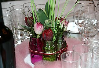 Floral decoration for company events