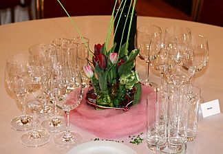Floral decoration for company events
