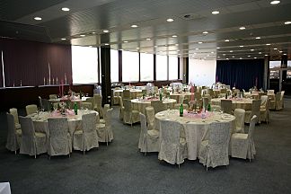 Floral decor Prague Congress Centre