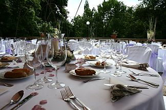 Floral decoration for the feast