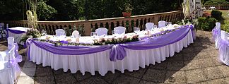 Floral decoration for the feast