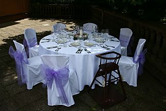 Floral decoration for the feast