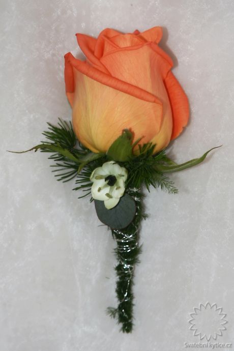 Corsage for the groom