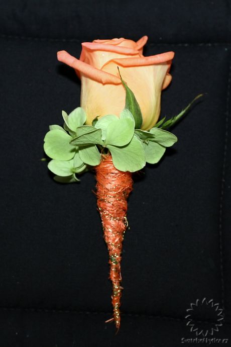 Corsage for the groom