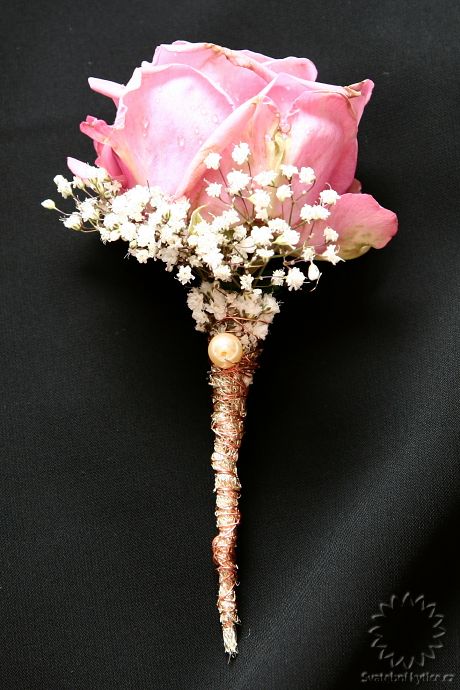 Corsage for the groom