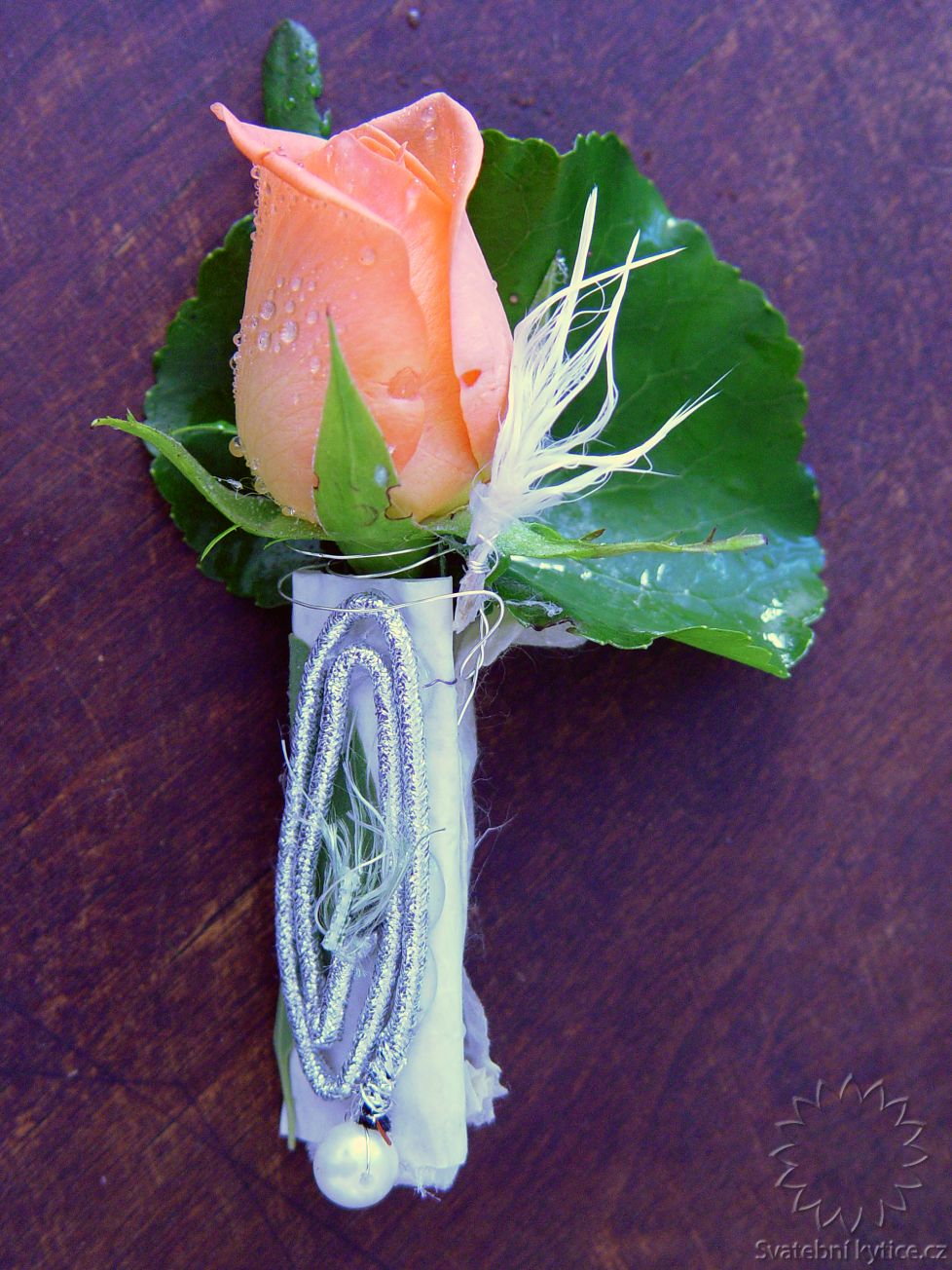 Corsage for the groom