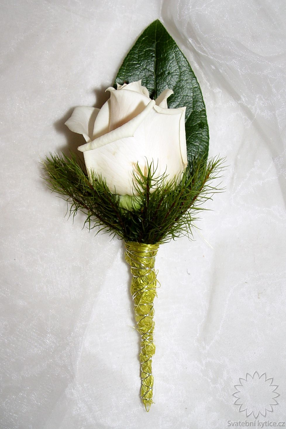 Corsage for the groom