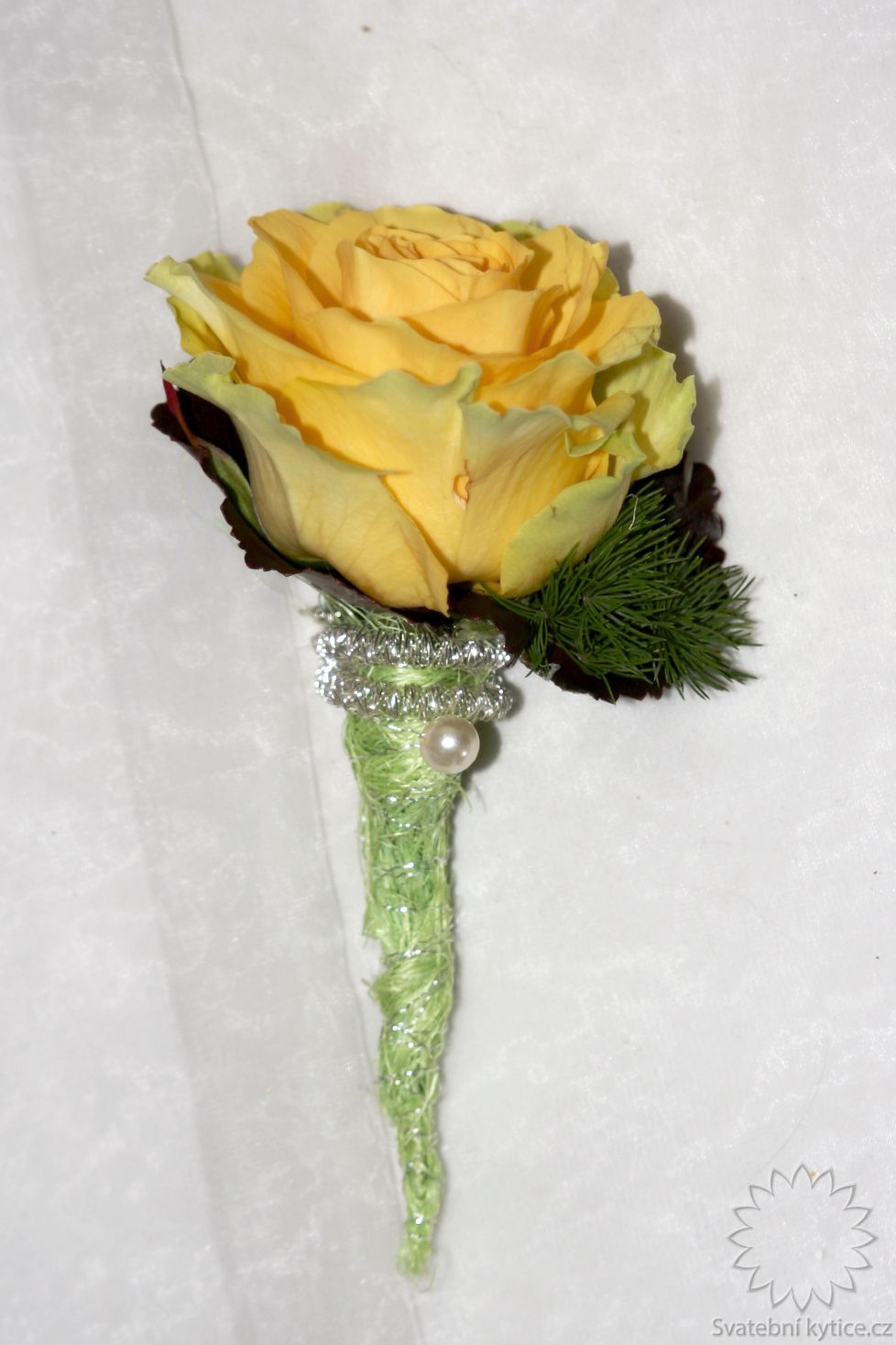 Corsage for the groom