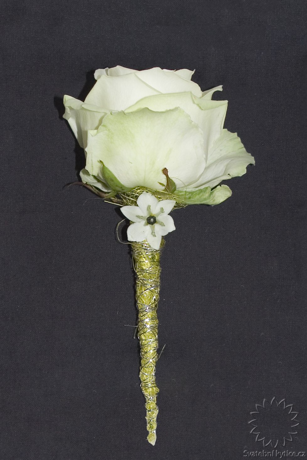 Corsage for the groom