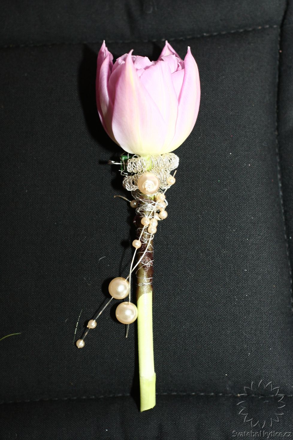 Corsage for the groom