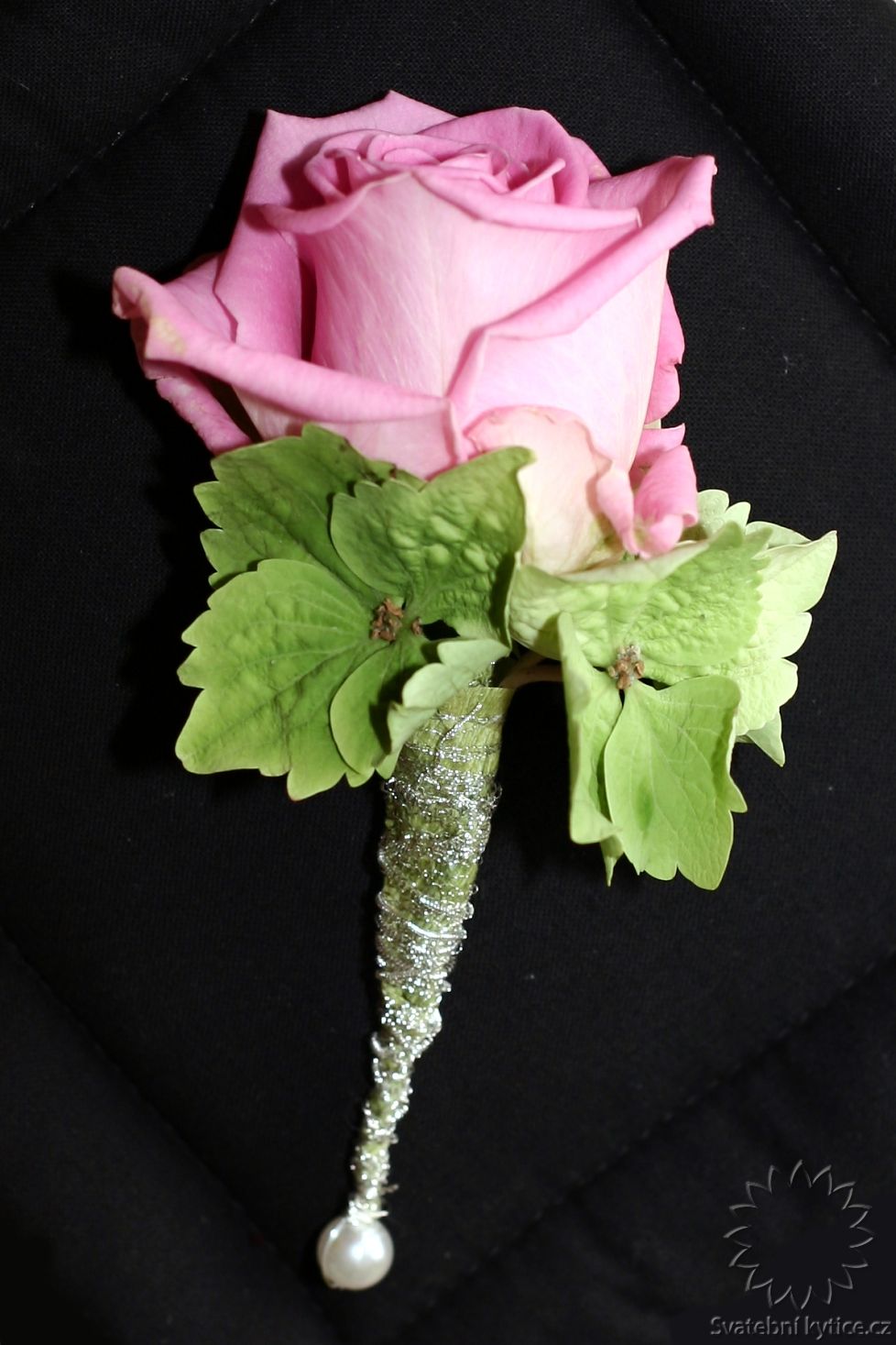 Corsage for the groom